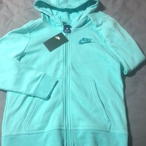 NWT nike zip sweater